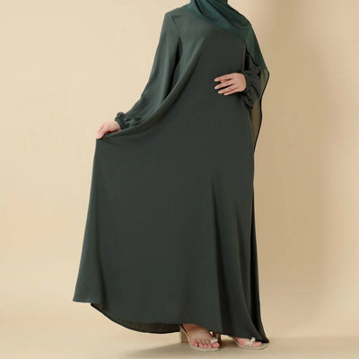 Modest Luxury Premium Nida Abaya | Zoom Umbrella Cut Summer Abaya (AA233)
