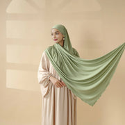 Perfect Hijab for Eid: Premium Modal Jersey Long Scarf – Soft, Breathable & Elegant in 8 Colors Shawl (AH105)