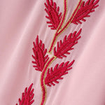 Load image into Gallery viewer, Elegant Crew Neck Long Sleeve Chiffon Abaya Dress with Matching Headscarf (AA230)