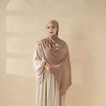 Load image into Gallery viewer, Perfect Hijab for Eid: Premium Modal Jersey Long Scarf – Soft, Breathable &amp; Elegant in 8 Colors Shawl (AH105)