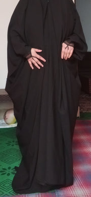 Premium Irani Sleeves Lace Chadar Fabric - Firdaus Matte Finish