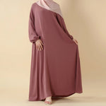 Load image into Gallery viewer, Modest Luxury Premium Nida Abaya | Zoom Umbrella Cut Summer Abaya (AA233)
