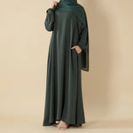 Load image into Gallery viewer, Modest Luxury Premium Nida Abaya | Zoom Umbrella Cut Summer Abaya (AA233)
