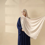 Load image into Gallery viewer, Perfect Hijab for Eid: Premium Modal Jersey Long Scarf – Soft, Breathable &amp; Elegant in 8 Colors Shawl (AH105)