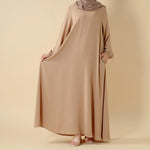 Load image into Gallery viewer, Modest Luxury Premium Nida Abaya | Zoom Umbrella Cut Summer Abaya (AA233)
