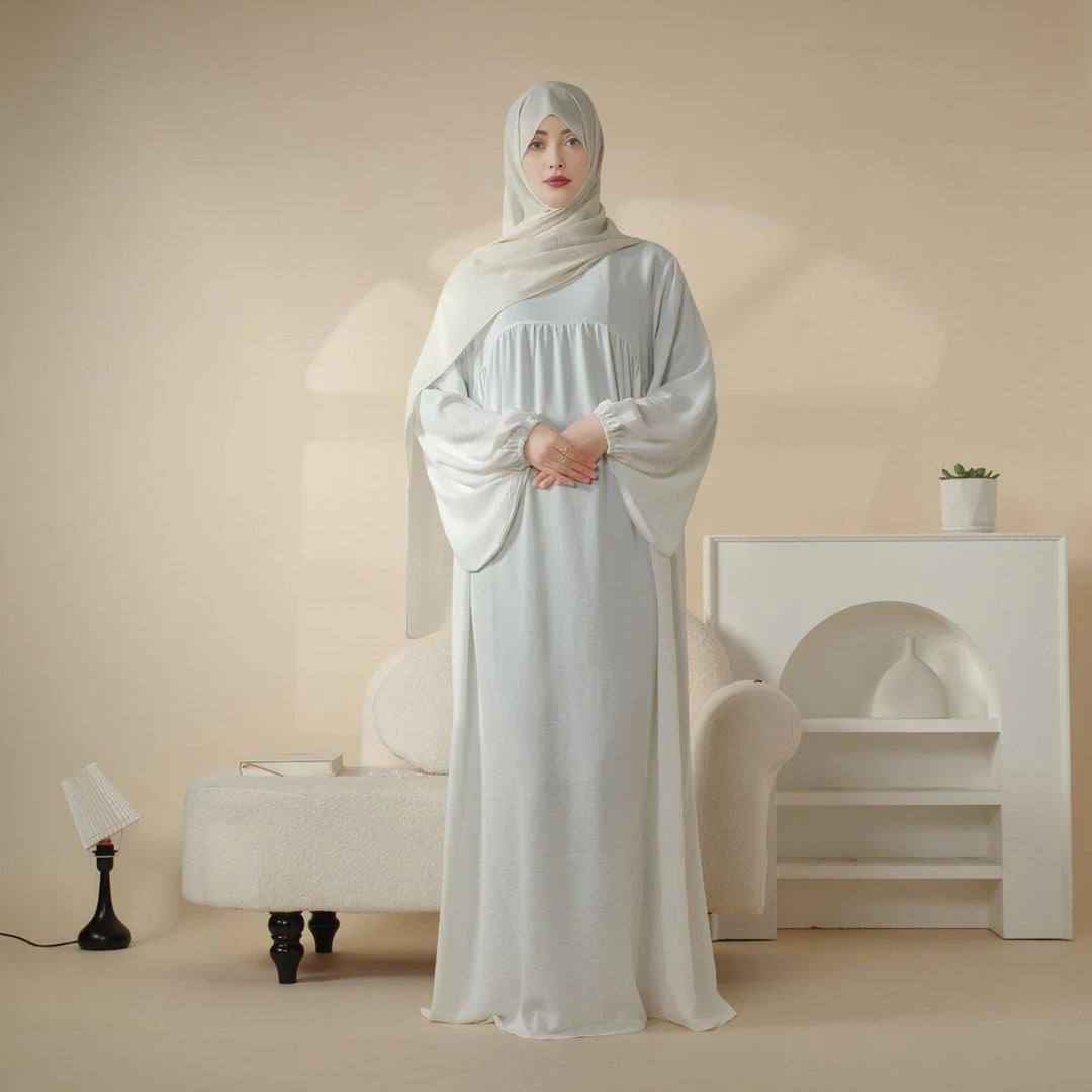 Reversible Crepe Abaya & Hijab (AA027)