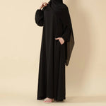 Load image into Gallery viewer, Modest Luxury Premium Nida Abaya | Zoom Umbrella Cut Summer Abaya (AA233)
