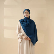 Perfect Hijab for Eid: Premium Modal Jersey Long Scarf – Soft, Breathable & Elegant in 8 Colors Shawl (AH105)