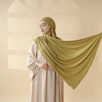 Load image into Gallery viewer, Perfect Hijab for Eid: Premium Modal Jersey Long Scarf – Soft, Breathable &amp; Elegant in 8 Colors Shawl (AH105)