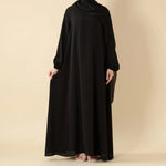 Load image into Gallery viewer, Modest Luxury Premium Nida Abaya | Zoom Umbrella Cut Summer Abaya (AA233)
