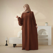 Reversible Crepe Abaya & Hijab (AA027)