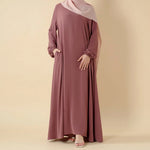 Load image into Gallery viewer, Modest Luxury Premium Nida Abaya | Zoom Umbrella Cut Summer Abaya (AA233)
