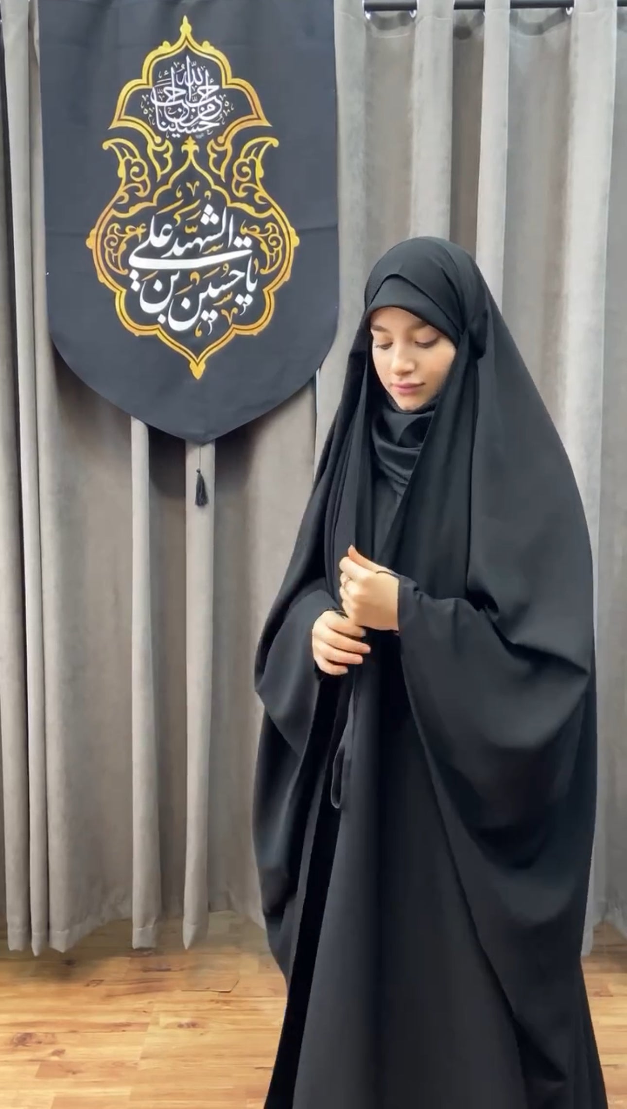 Premium Irani Abaya, Fabric - Firdaus Matte Finish
