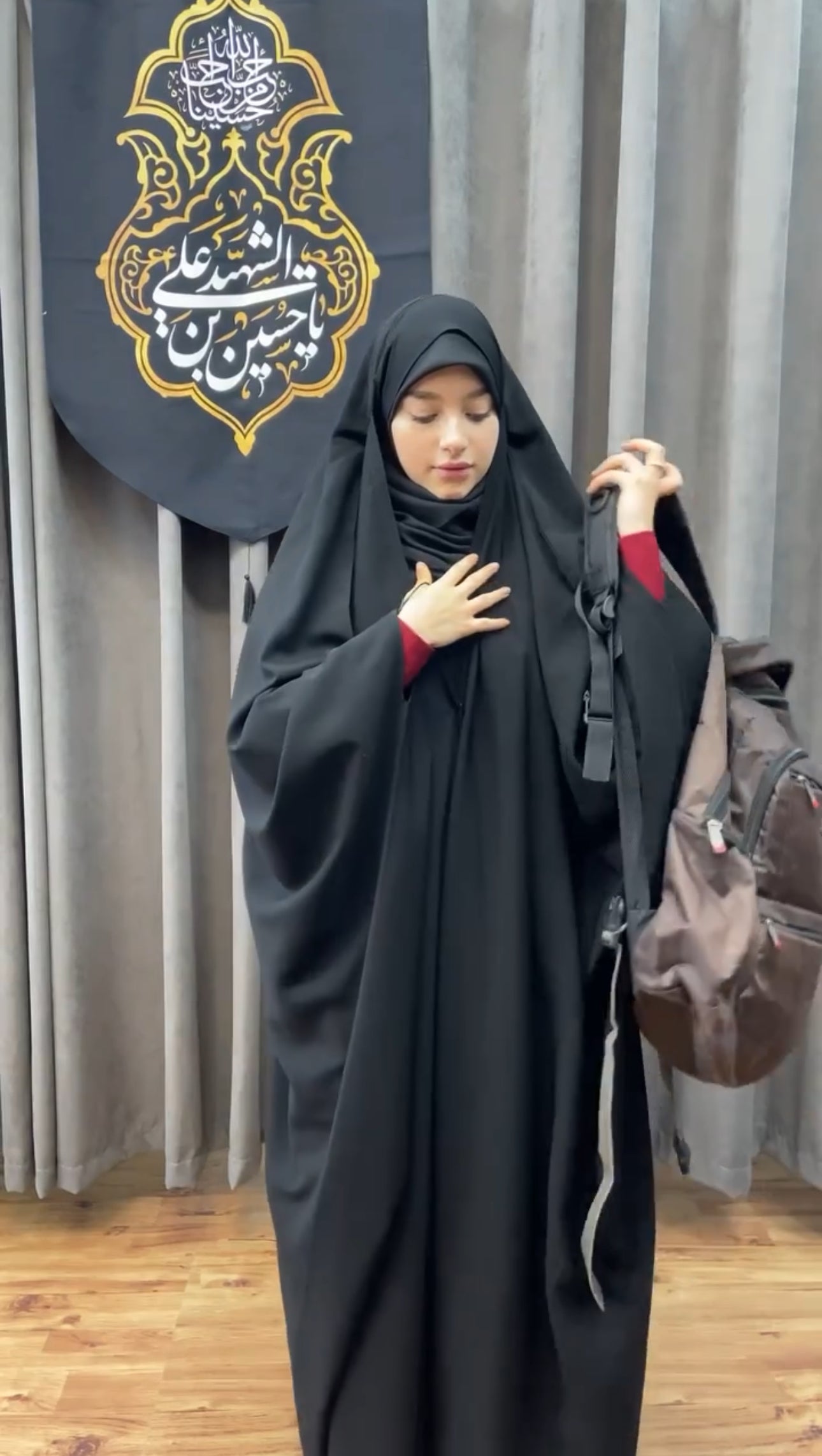 Premium Irani Abaya, Fabric - Firdaus Matte Finish