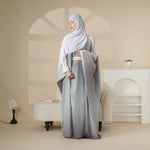 Load image into Gallery viewer, Glitter Gradient Polyester Abaya Set 4-Piece (ABA036)
