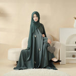 Load image into Gallery viewer, Cape Abaya, Haute Couture Heavy Rhinestone Abaya (ABA067)
