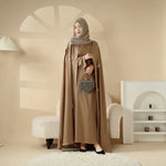 Load image into Gallery viewer, Cape Abaya, Haute Couture Heavy Rhinestone Abaya (ABA067)
