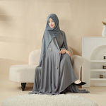 Load image into Gallery viewer, Cape Abaya, Haute Couture Heavy Rhinestone Abaya (ABA067)
