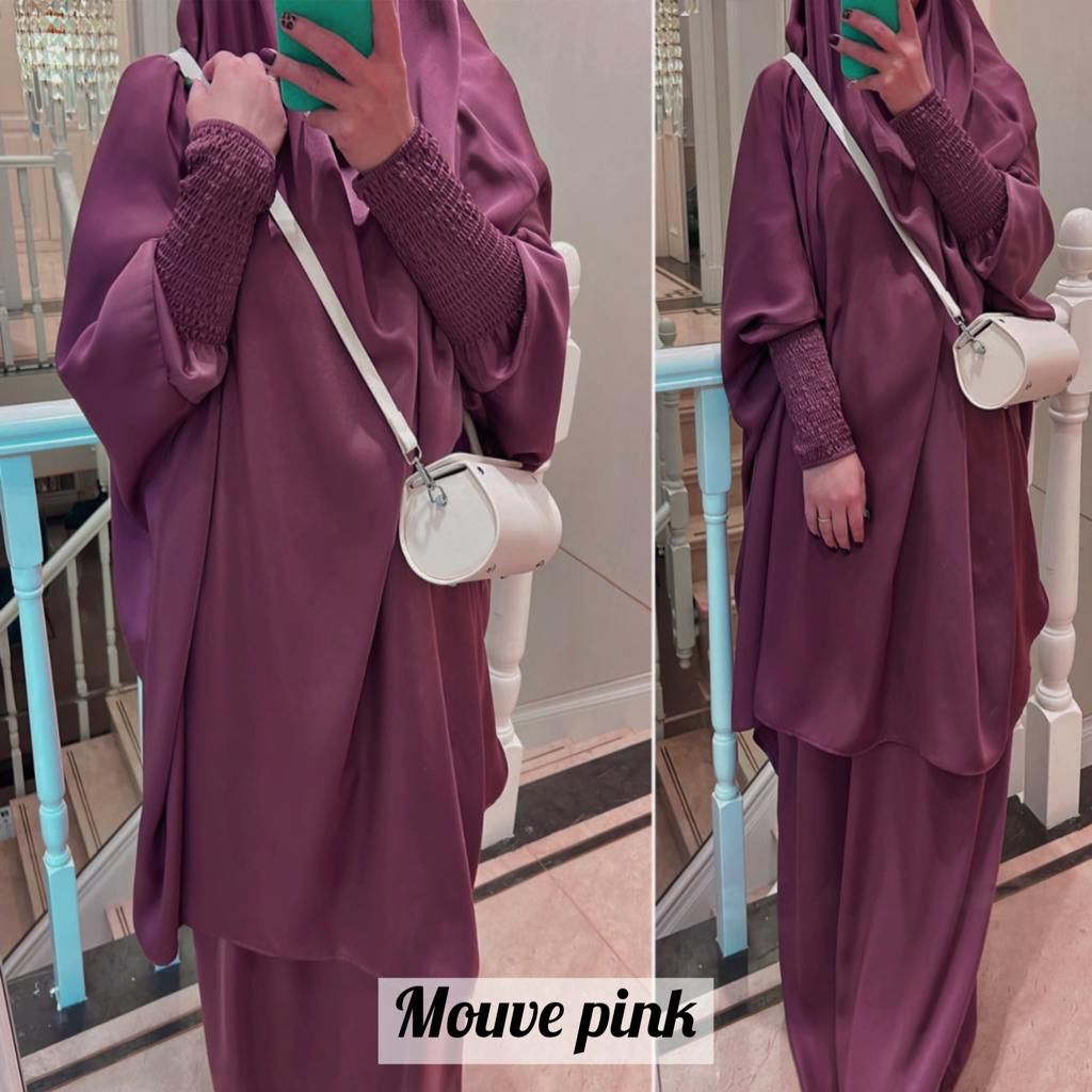 2 Piece Jilbab with Skirt