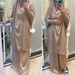 Load image into Gallery viewer, 2 Piece Jilbab with Skirt
