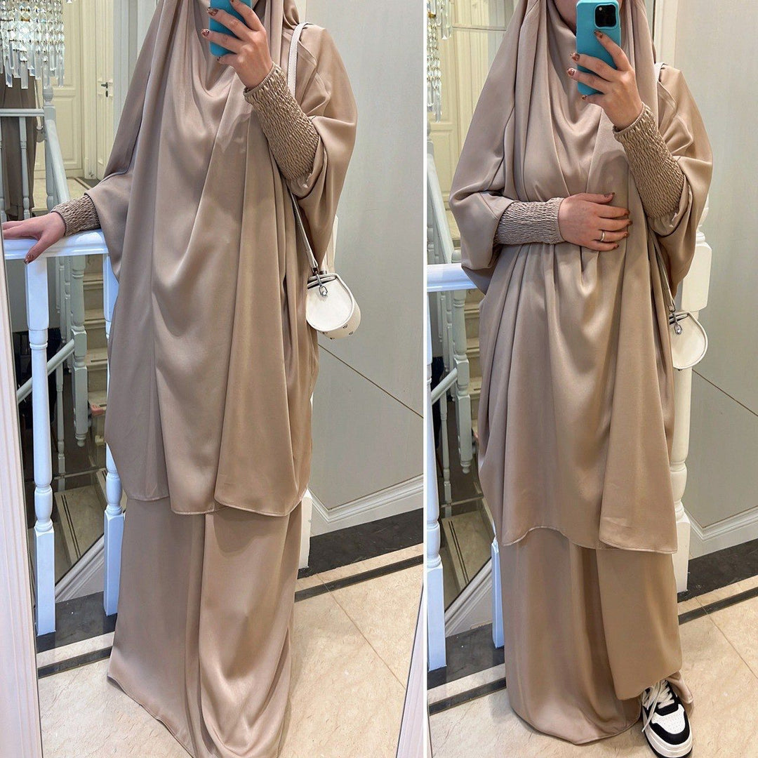 2 Piece Jilbab with Skirt