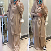 2 Piece Jilbab with Skirt