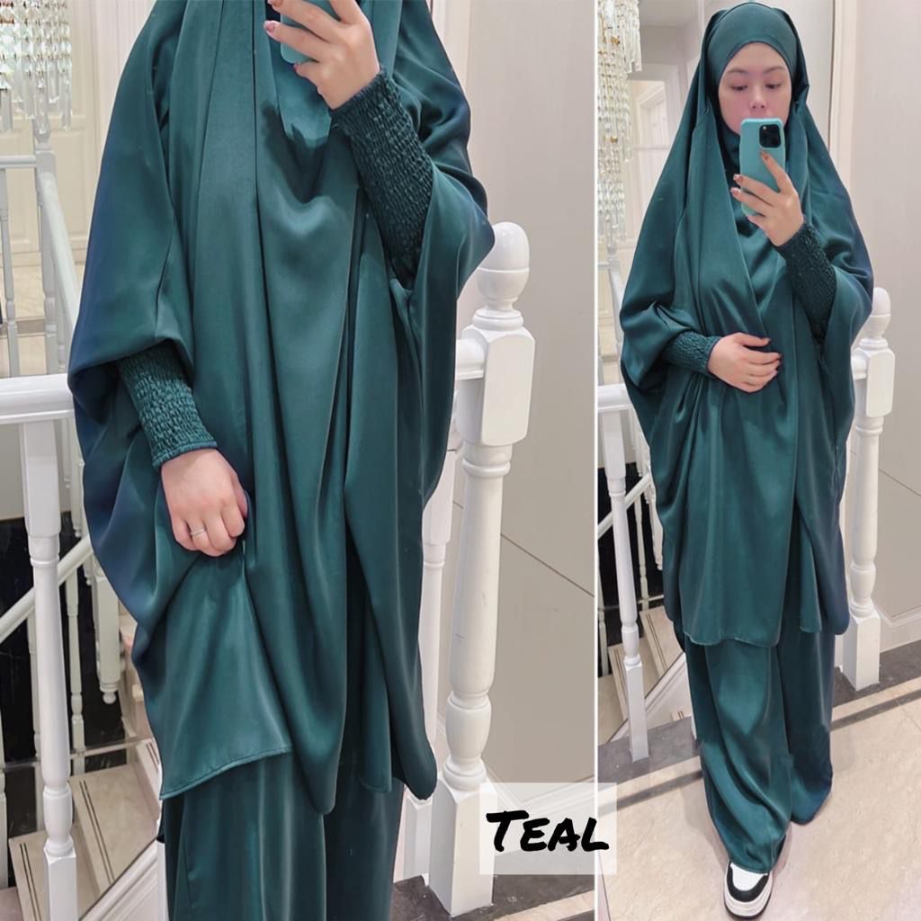 2 Piece Jilbab with Skirt