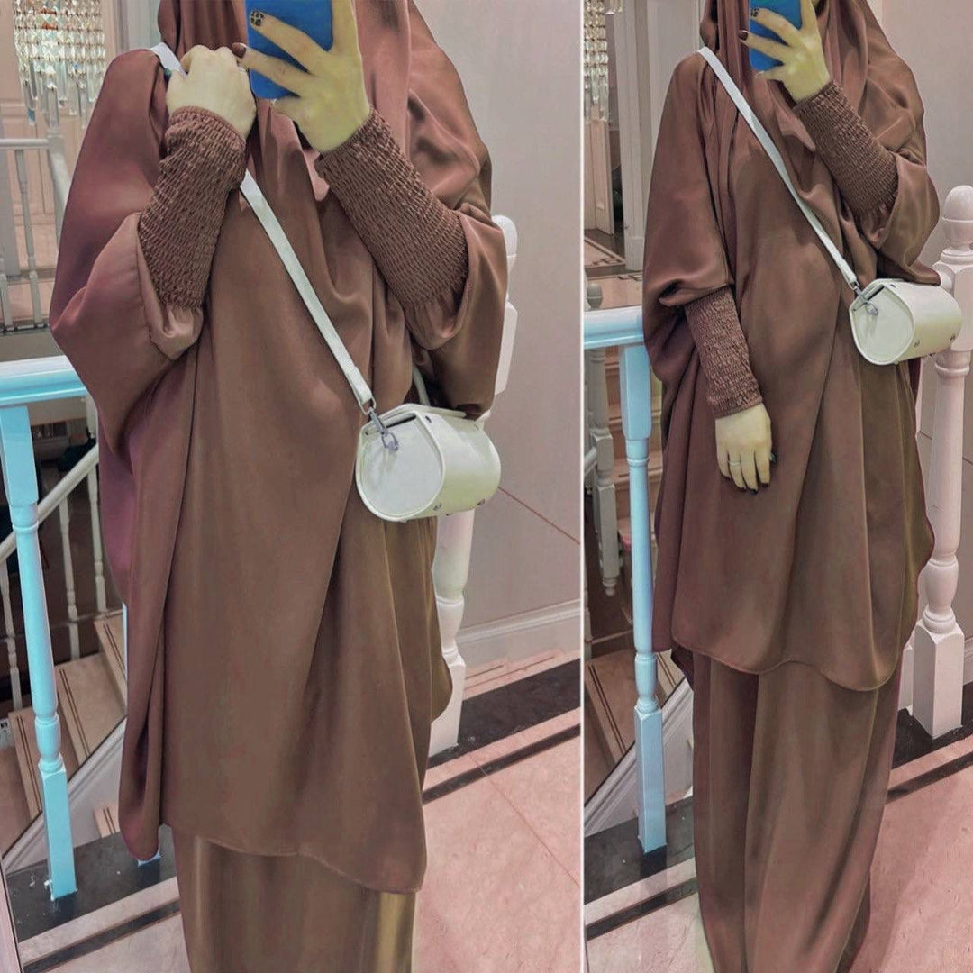 2 Piece Jilbab with Skirt