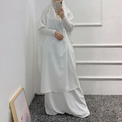 2 Piece Jilbab with Skirt