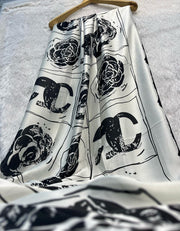 Printed Silk Pattern Hijab