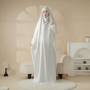 Premium Full Length Jilbab  Black and white